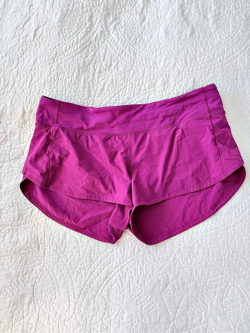 Lululemon Speed Up Low-Rise Lined Short Athletic Shorts in Pink
